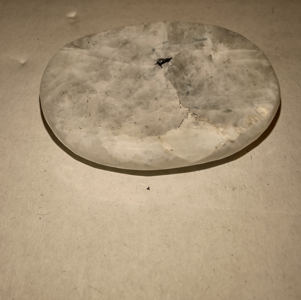 Moonstone worry stone. - Picture 3 of 5